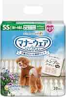 マナーウェア　SSサイズ　超小～小型犬　女の子用　３８枚入　８セット マナーウェア 女の子用 超小～小型犬用 SSサイズ | マツキヨ